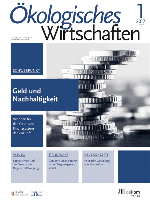 					Ansehen Bd. 32 Nr. 1 (2017): Geld und Nachhaltigkeit
				