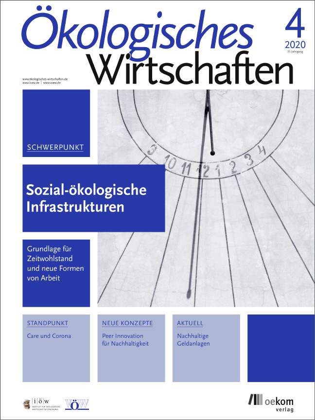 					Ansehen Nr. 4 (2020): Sozial-ökologische Infrastrukturen
				