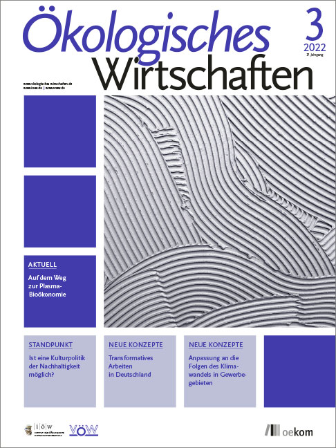 					Ansehen Bd. 37 Nr. 3 (2022): Ökologisches Wirtschaften 
				