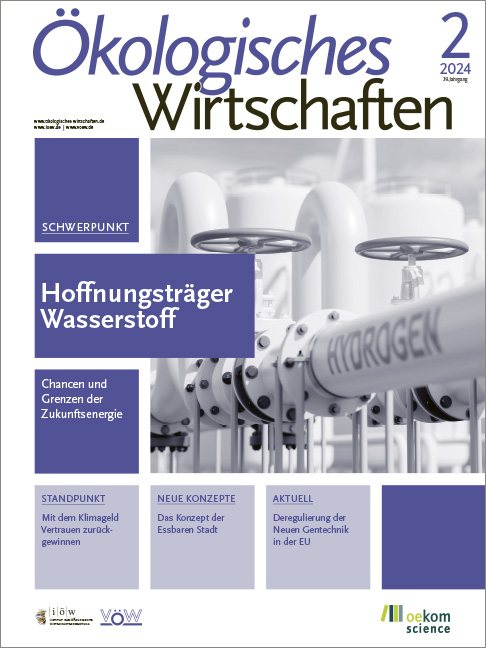 					Ansehen Bd. 39 Nr. 2 (2024): Hoffnungsträger Wasserstoff
				