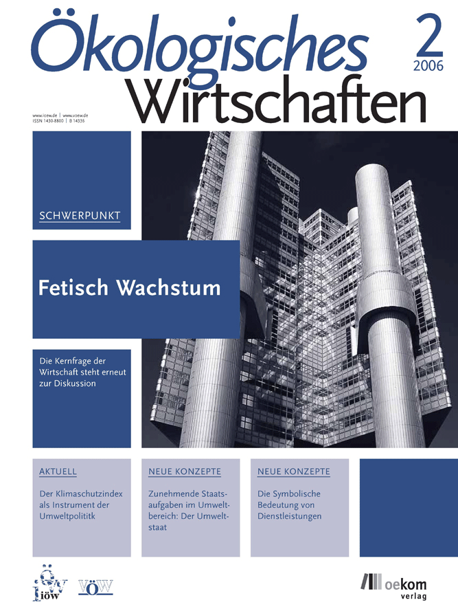 					Ansehen Bd. 21 Nr. 2 (2006): Fetisch Wachstum
				