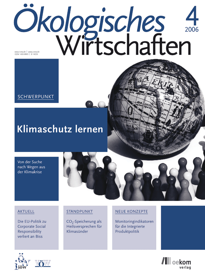 					Ansehen Bd. 21 Nr. 4 (2006): Klimaschutz lernen
				