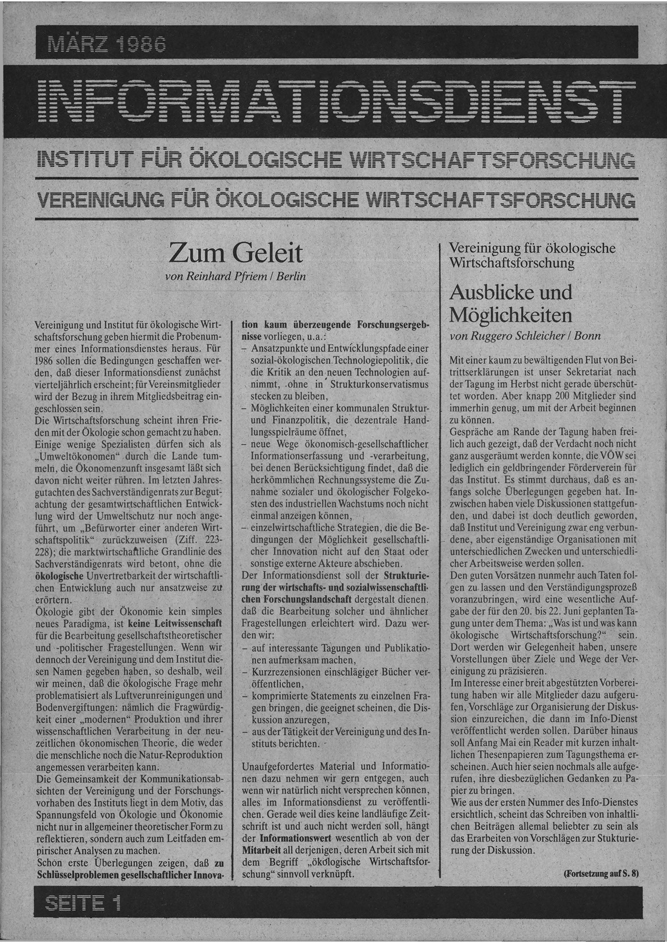 					Ansehen Bd. 1 Nr. 1 (1986): Ökologisches Wirtschaften
				