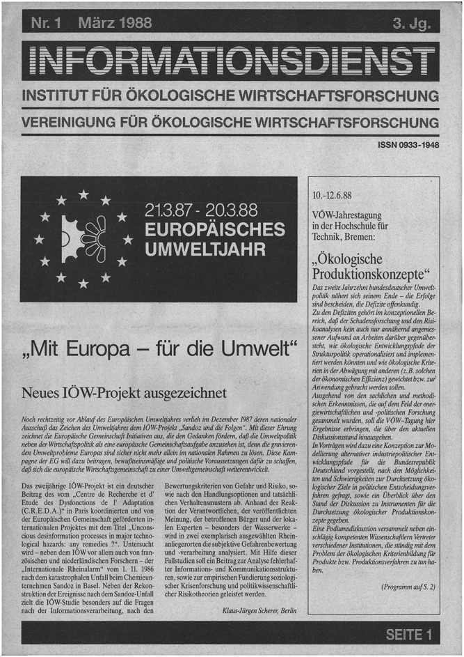 					Ansehen Bd. 3 Nr. 1 (1988): Ökologisches Wirtschaften
				