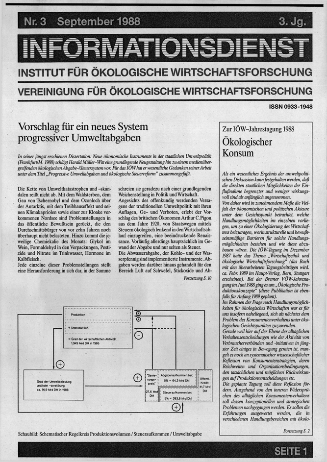 					Ansehen Bd. 3 Nr. 3 (1988): Ökologisches Wirtschaften
				