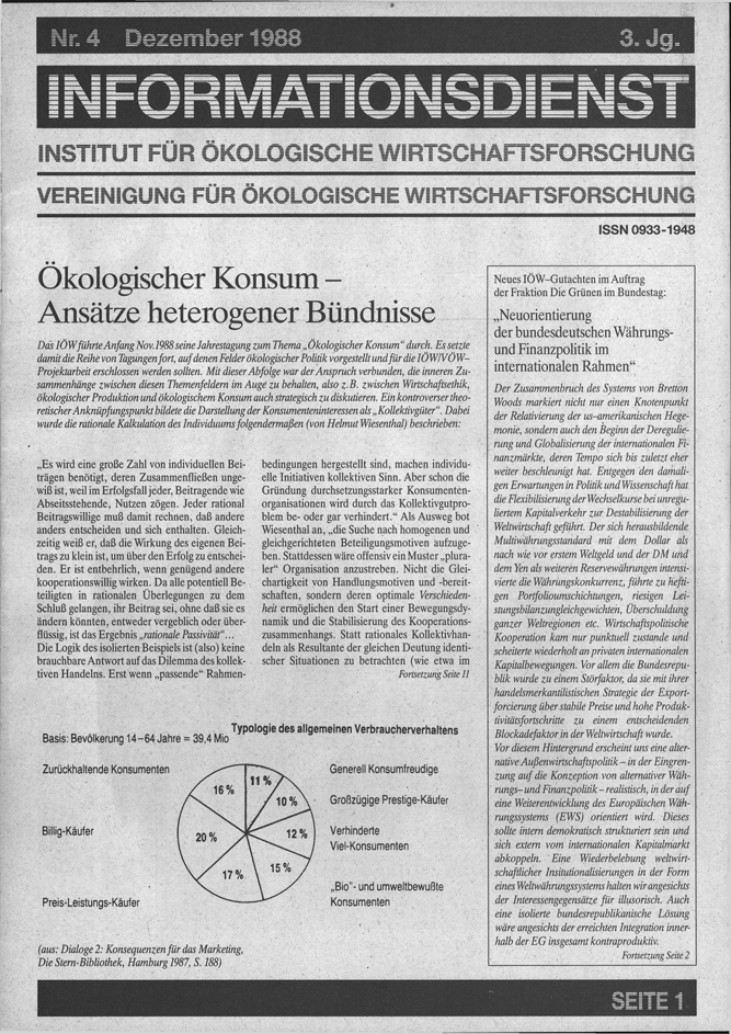 					Ansehen Bd. 3 Nr. 4 (1988): Ökologisches Wirtschaften
				