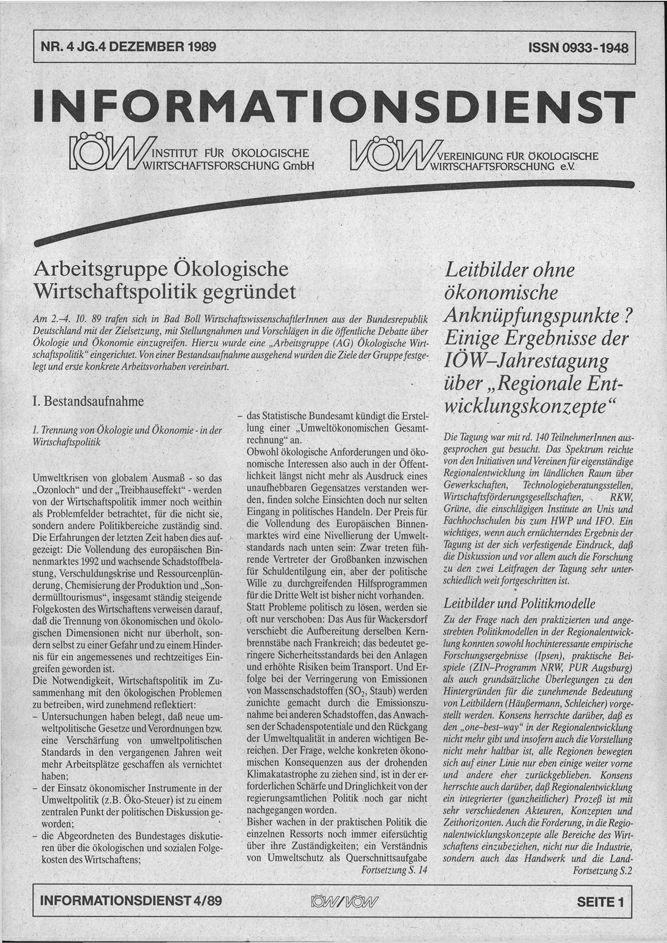 					Ansehen Bd. 4 Nr. 4 (1989): Ökologisches Wirtschaften
				