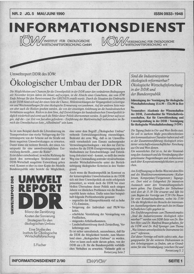 					Ansehen Bd. 5 Nr. 2 (1990): Ökologisches Wirtschaften
				