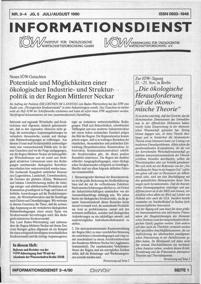 					Ansehen Bd. 5 Nr. 3-4 (1990): Ökologisches Wirtschaften
				